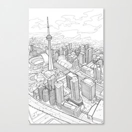 Toronto 2/3 Canvas Print