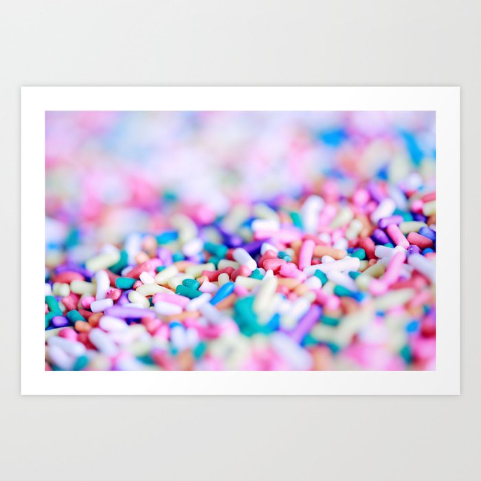 Candy Sprinkles Art Print