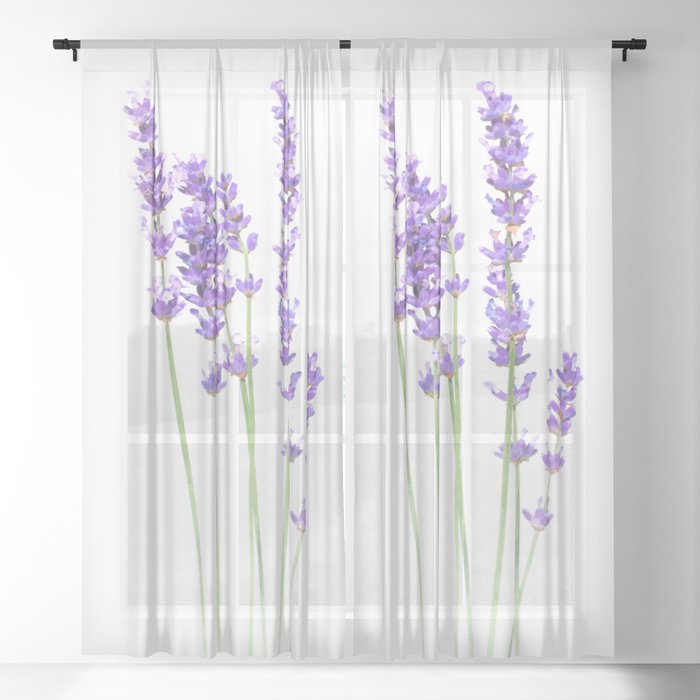 Lavender Sheer Curtain