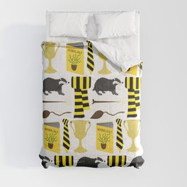 The House of Hufflepuff Pattern Comforter