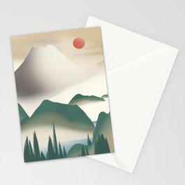 Warmth from far Stationery Card