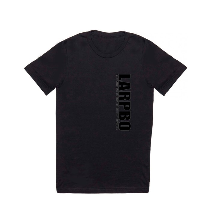 LARPBO Classic Black T Shirt