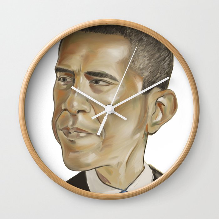 Barack Obama (US President) Wall Clock
