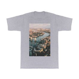 Top of the Shard Art Print  T Shirt