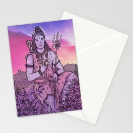 Shiva - A Flower in Thousands Stationery Cards