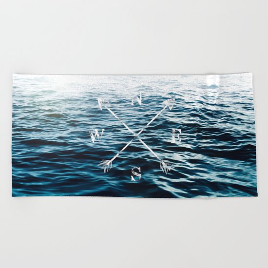 Winds of the Sea Beach Towel