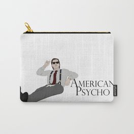 Patrick Bateman - American Psycho Carry-All Pouch | Horrormovie, Cultclassic, Christianbale, American, Patrick, Breteastonellis, Cinema, Killer, Homicide, Americanpsycho 