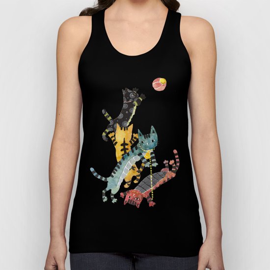 Cats Unisex Tank Top
