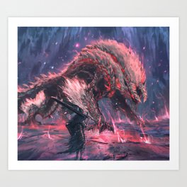 Monster Hunter Art Prints For Any Decor Style Society6