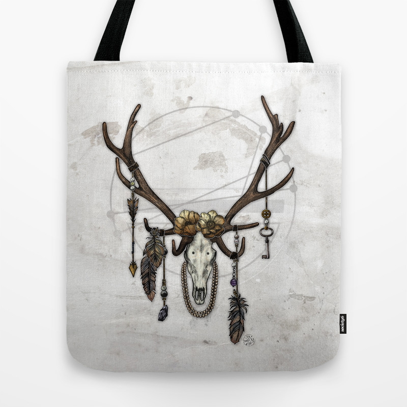 elk tote bag