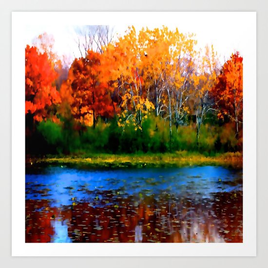 Remember Autumn Art Print