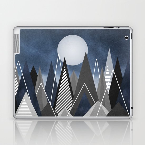 Midnight Mountains Laptop & iPad Skin