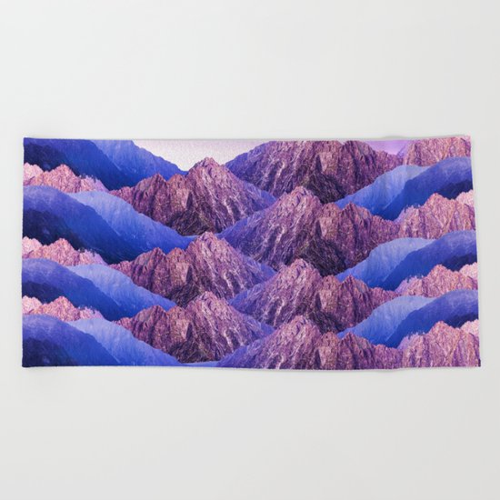 The Mountains of my Heart Beach Towel