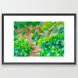 Beautiful Meadow Framed Art Print