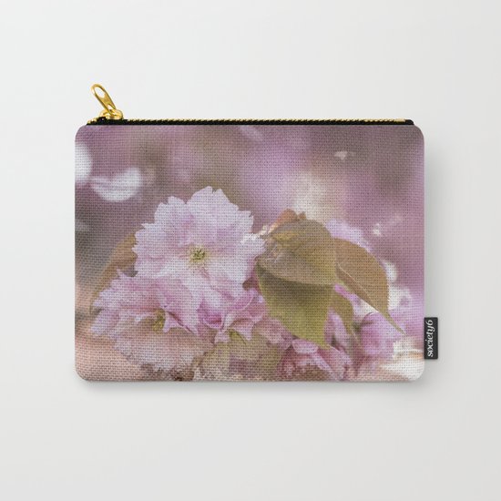 Cherryblossom LOVE - Sakura - Pink Flower Flowers on #Society6 Carry-All Pouch