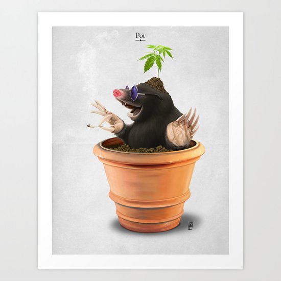 Pot Art Print