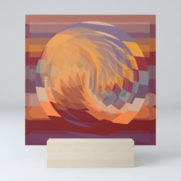 Turning Waves Mini Art Print