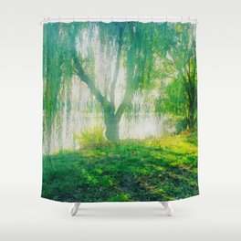 Weeping Willow Shower Curtains For Any, Weeping Willow Tree Shower Curtain