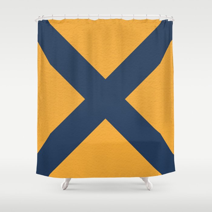 NAUTICAL Boat Flag "5" Shower Curtain