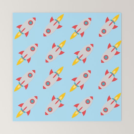 Rocket Power Mini Art Print By Kenedidesignco Society6