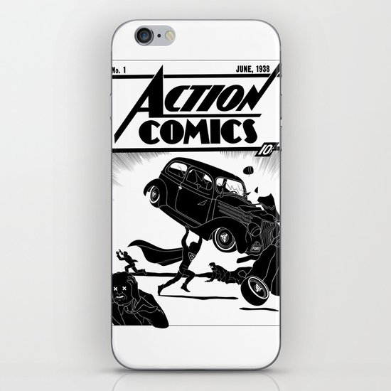 Action Comics #1 Redux iPhone & iPod Skin