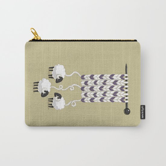 Wool Scarf Carry-All Pouch
