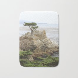 Lone Cypress  Of Monterey Bath Mat | Photo, 17Miledrive, Pebblebeach, Art, Lonecypress, Digital, Walldecor, Wallart, Color, California 