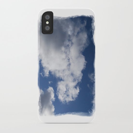 Clouds Over Hill iPhone Case