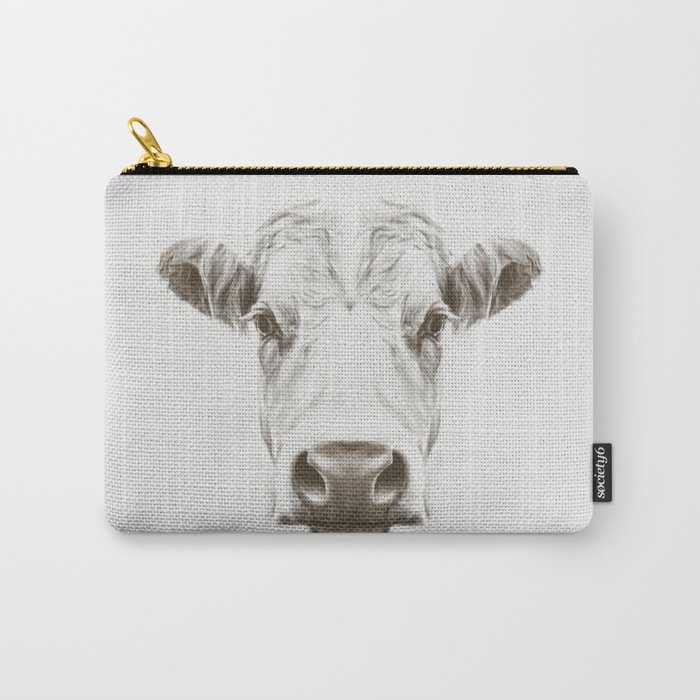 Cow Sym Carry-All Pouch
