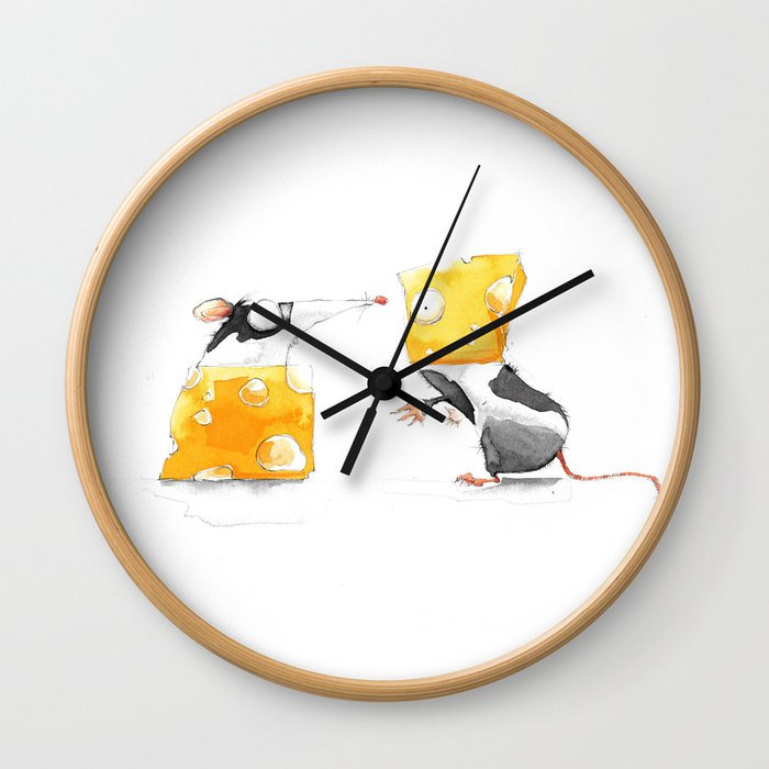 Swap Me! #Cheese Wall Clock