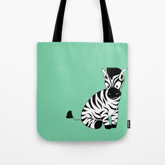 Zebra Tote Bag
