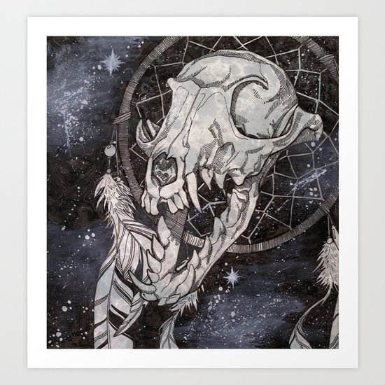 Lisa, Dreaming Art Print
