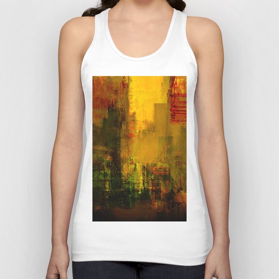Yellow City Unisex Tank Top