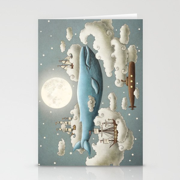Ocean Meets Sky Stationery Cards