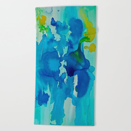 Topography Beach Towel