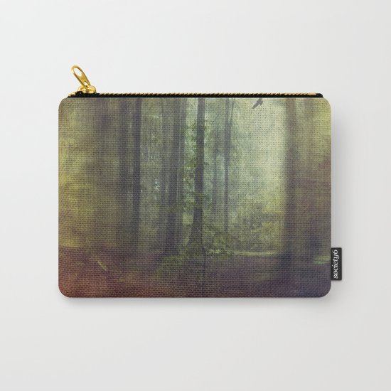 abstract forest Carry-All Pouch