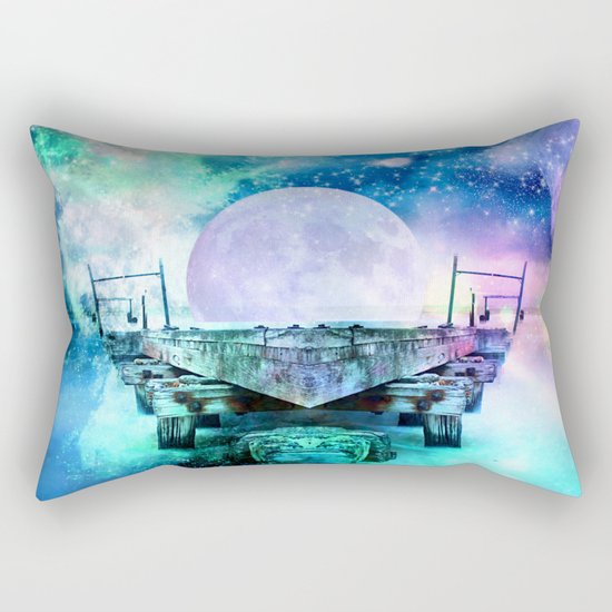 fantasy moon Rectangular Pillow