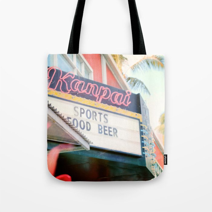 Tropical Kanpai Sports Bar Tote Bag