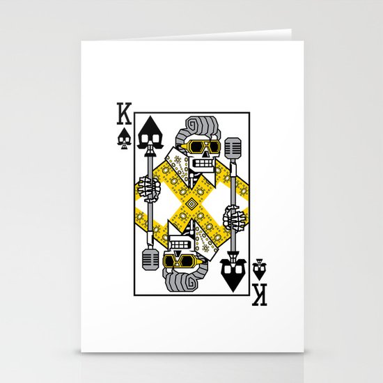 Dead King Card Stationery Cards