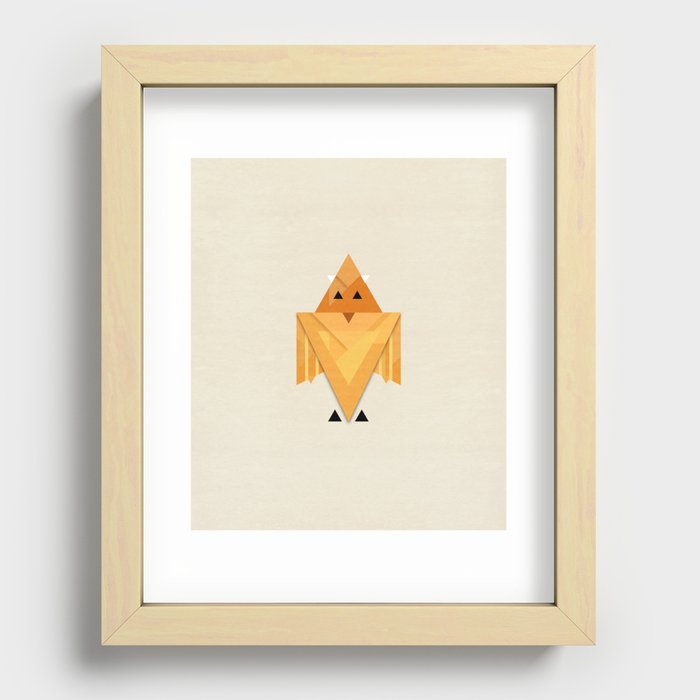Owl Recessed Framed Print