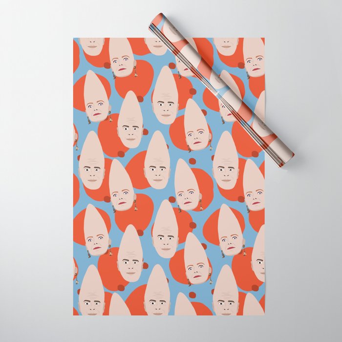 Coneheads Wrapping Paper