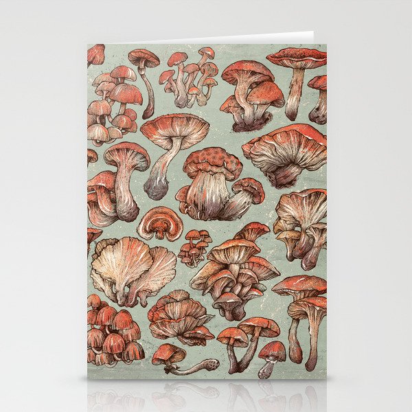 A Series of Mushrooms Stationery Cards