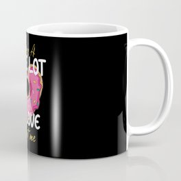 There's A Hole Lot To Love About Me Heart Donut Coffee Mug