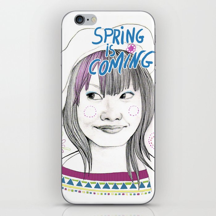 Spring is coming iPhone Skin