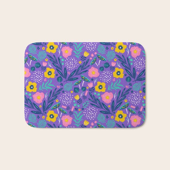 Flora Delight Bath Mat