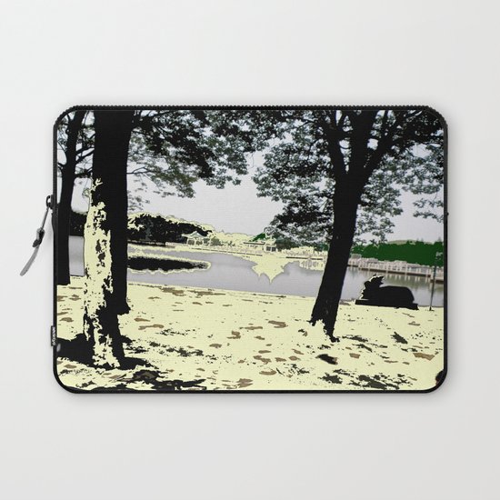 A Pleasant Day Laptop Sleeve