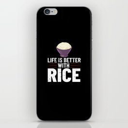 Rice Japanese Bowl Cooker Pot Maker iPhone Skin