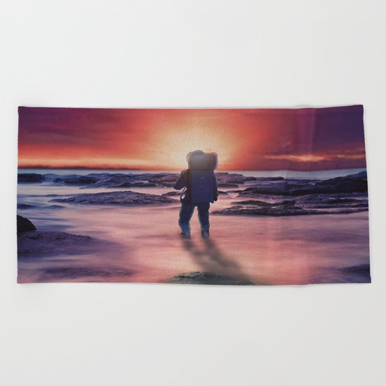 The Sunset Beach Towel