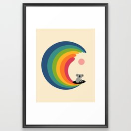 Dream Surfer Framed Art Print
