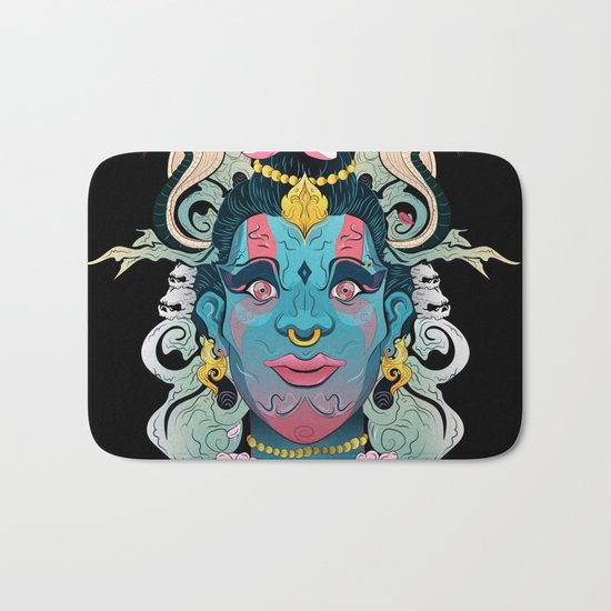 Hindu God Shiva Bath Mat